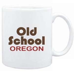  Mug White  OLD SCHOOL Oregon  Usa States Sports 