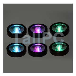   water activated color change flash light led glass cup for bar club
