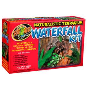 Zoo Med Waterfall Kit Reptile Tank Easy Set up  