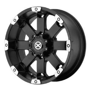 17 inch ATX Crawl black wheels rims 5x4.75 Chevy S10  