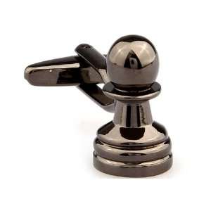  Gunmetal Pawn Chess Piece Cufflinks Cuff links Jewelry