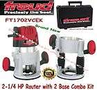 FREUD   2 1/4 Horse Power Router with 2 Base Combo Kit