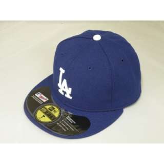 New Era LA Dodgers Authentic Game Cap 7 1/4 Newera 5950  