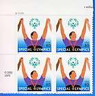 3771 MNH PL BK 4 Each.80 Special Olympics Athlete Medal
