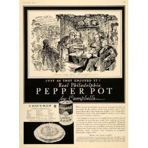   Pepper Pot Soup Canned   Original Print Ad