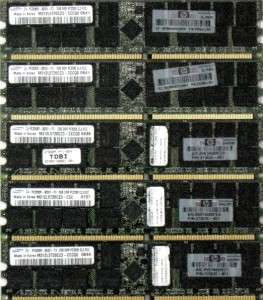 Assorted Memory 2GB DDR ECC REG Memory/RAM (10 Sticks)  