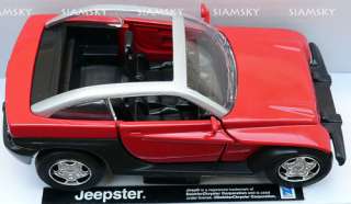 JEEP Jeepster RED diecast car 132 NEW RAY  