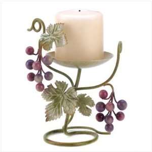  Grapevine Pillar Candle Stand