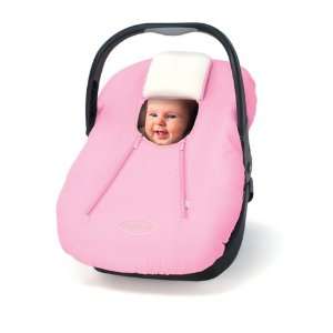  Cozy Car Seat Microfiber and Fleece Cover  Pink Baby