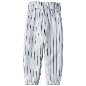 Wilson Youth Pinstripe Polyester Baseball/Softball Pants White/Blue 