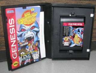 Adventures Of Mighty Max Sega Genesis Game Boxed Tested Works 