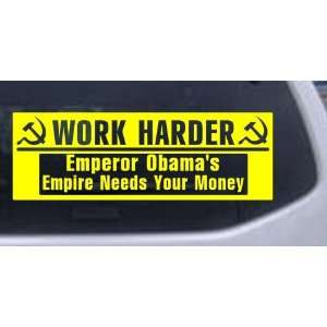   Needs Money Political Car Window Wall Laptop Decal Sticker Automotive