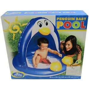 Intex Penguin Baby Pool   For Ages 1 3 Years, Approximately 12 Gallons