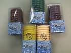 12 Plastic Shower Curtain Rings. New.