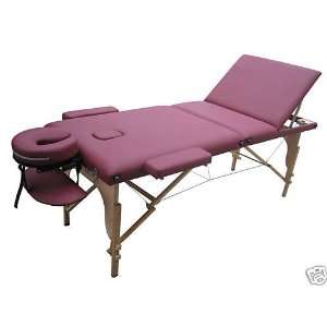  BestMassage Burgundy Reiki Portable Massage Table U3 Have 
