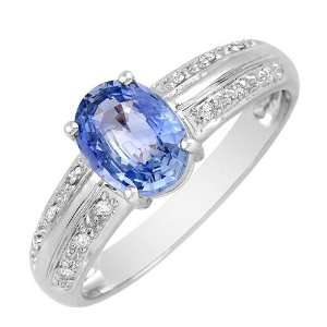 Attractive Brand New Ring With 1.30Ctw Precious Stones   Genuine Clean 
