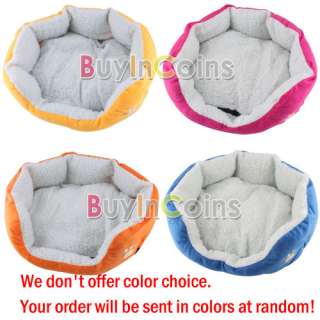   Soft Comfortable Pet Dog Cat Bed Style Sleep Accessories W/ Mat  