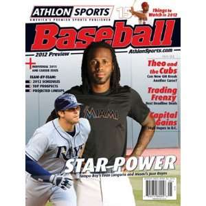 2012 Athlon Sports MLB Baseball Preview Magazine  Tampa Bay Rays/Miami 