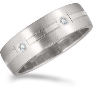    0.25 Carat 6mm Platinum Diamond Promise Wedding Band Jewelry