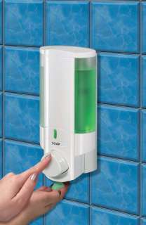 AVIVA 1 Soap Shampoo Shower Dispenser WHITE NEW  