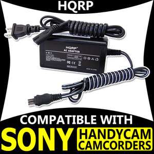 HQRP AC Adapter fits Sony Handycam DCR TRV330 DCR TRV340 TRV330E 