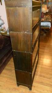 Antique Lawyer, Barrister, Stacking, Sectional, Udell Bookcase  