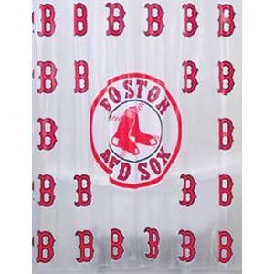  Boston Red Sox PVC Shower Curtain