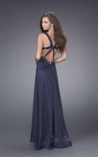 Sexy Long Chiffon Formal Prom Party Homecoming Evening Dress Size 
