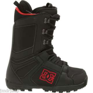 New 2012 DC Phase Mens Snowboard Boots   Black/Red  