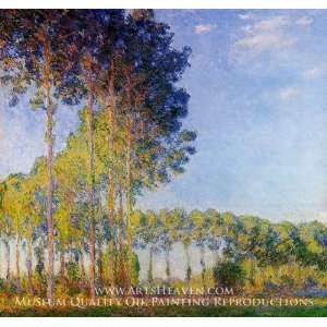  Poplars on the Banks of the River Epte, Seen from the 