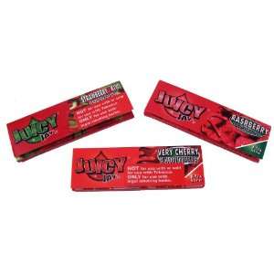  Juicy Jays Rolling Papers Fruit Pack (Cherry, Strawberry 
