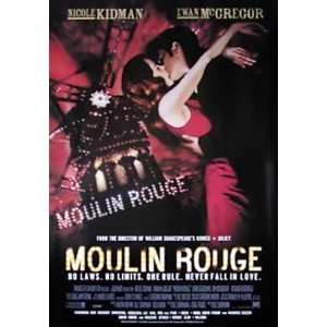  MOULIN ROUGE   Nicole Kidman   NEW MOVIE POSTER(Size 27 