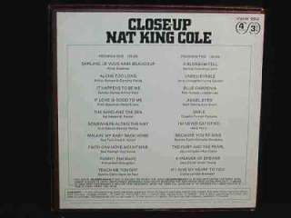 TRACK STEREO TAPE Nat King Cole Closeup Tape deck  