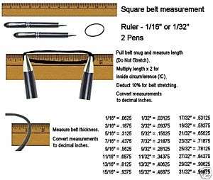 TENMA FLAT DRIVE BELT 13.50 Inch (Price Per Belt)  