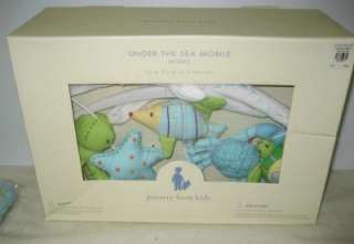 PC POTTERY BARN KIDS MOBILE SET OCEAN CRITTERS UNDER THE SEA QUILT 