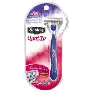 Schick Quattro for Women High Performance Razor, Packaging May Vary, 1 
