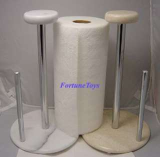 DELUXE SOLID NATURE MARBLE PAPER TOWEL TISSUE HOLDER  