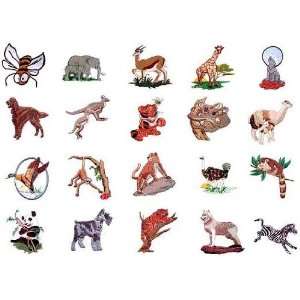 Bernina Artista Embroidery Machine Card ANIMALS B  Kitchen 