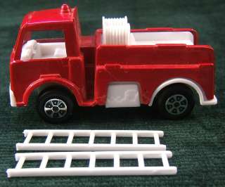 Two TOOTSIETOY Trucks, Fire Engine & Chemical Truck  