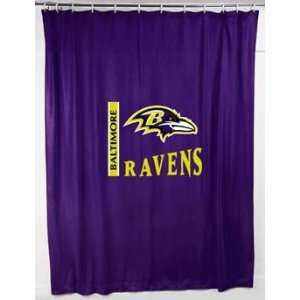  Baltimore Ravens Shower Curtain