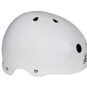    Triple Eight (Cpsc) Skateboard Helmet White S/M