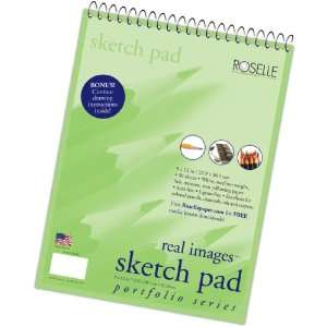    Real Images by Roselle Paper Sketch Pad (50122 6)