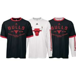  Chicago Bulls Short/Long Sleeve T Shirt Combo Pack Sports 