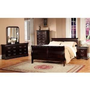   Imports Zachary Sleigh Bedroom Set (King) 1109 KSB