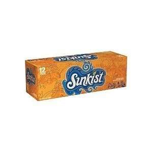 Sunkist Orange Soda   12/12 oz. cans  Grocery & Gourmet 