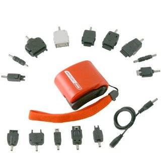 Emergency Zone Mobile Phone Charger with 14 Adapters, No Batteries 