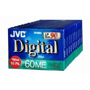  JVC 60 Minute Mini DV Tape 10 Pack Electronics
