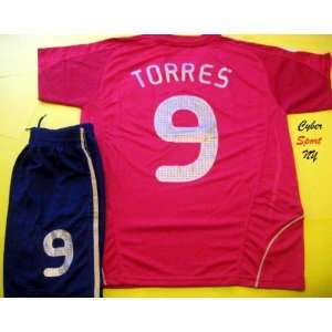  SPAIN National Team TORRES Soccer Jersey Adult Size Small 