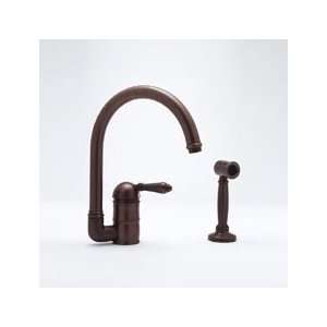 Rohl A3606LMWSAPC, Rohl Kitchen Faucets, Single Lever Faucet With 