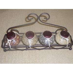  Wrought Iron Decorative Spice Rack (non edible) 